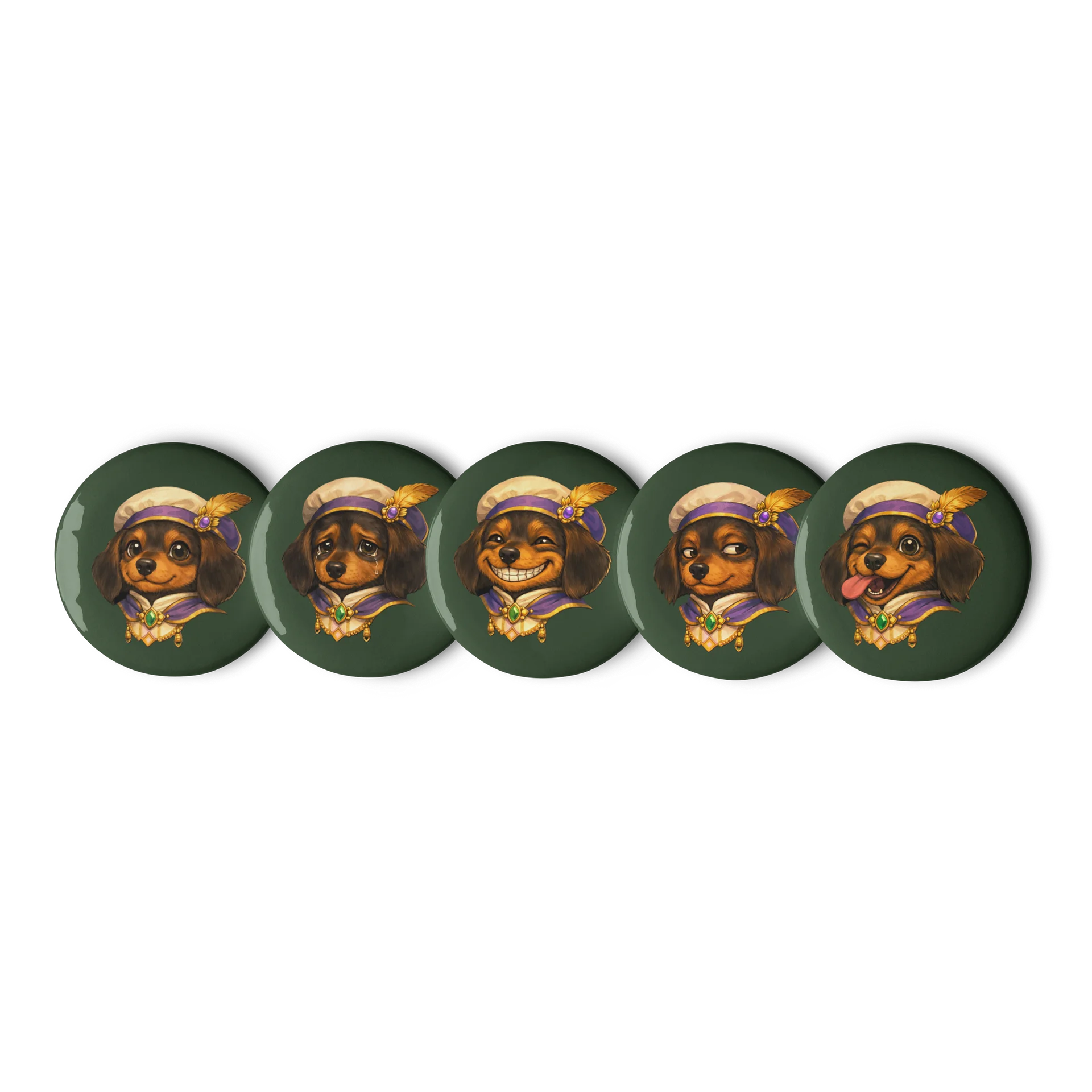 Kingdoms Herald Pin Button Set product image (1)
