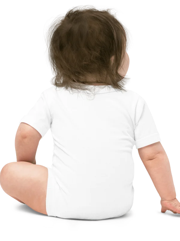 KIZOMBA - BABY SHORT SLEEVE - ONESIE - WHITE product image (3)