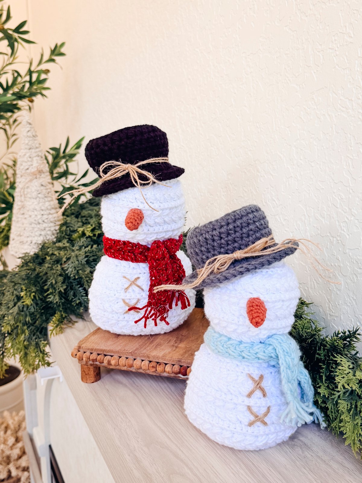 Wheat Stitch™ Snowman Crochet Pattern product image (7)