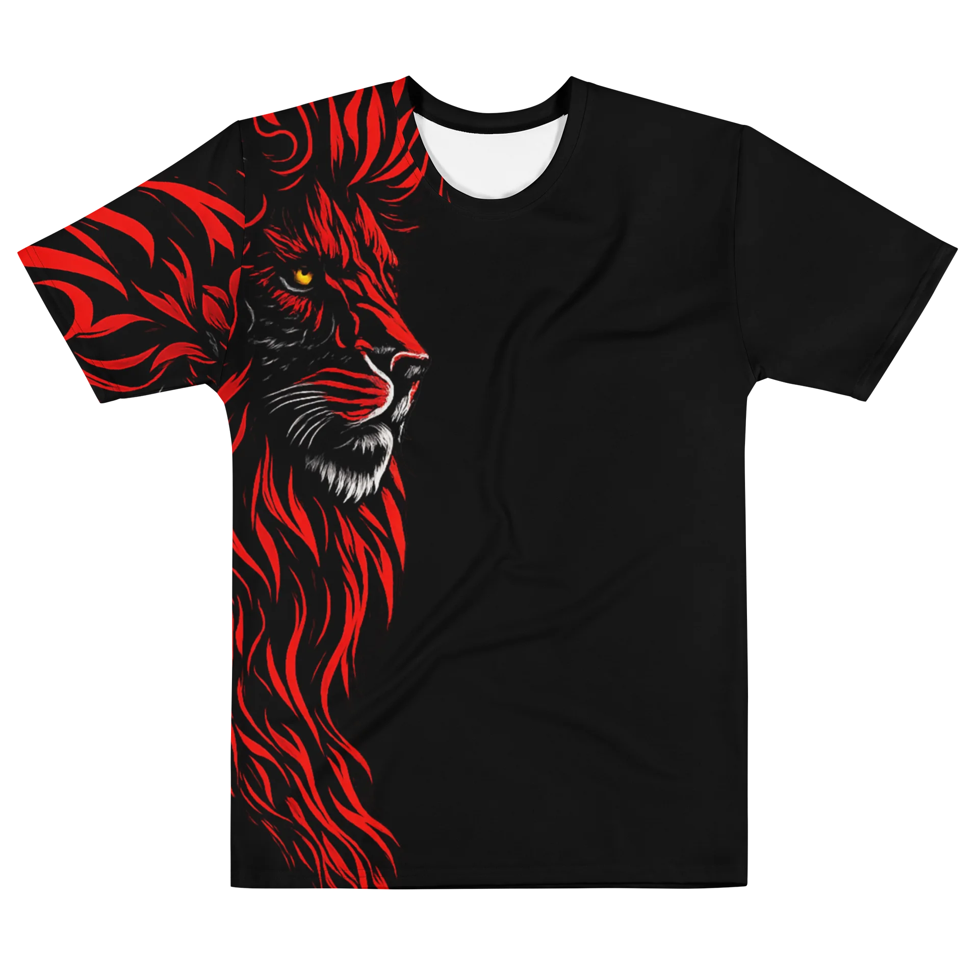 Red Mane Lion Graphic Tee product image (1)
