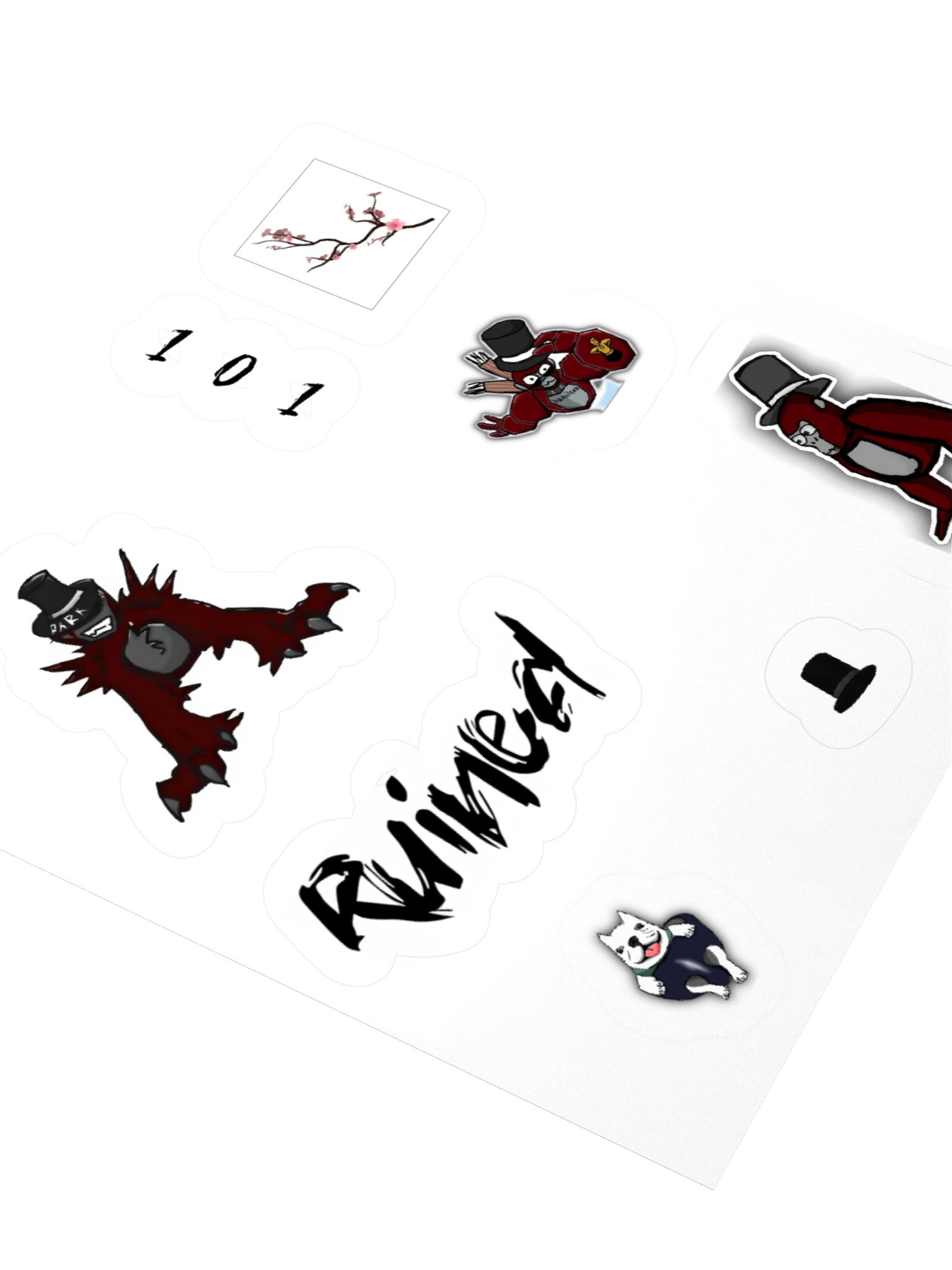 Ruined Sticker product image (3)