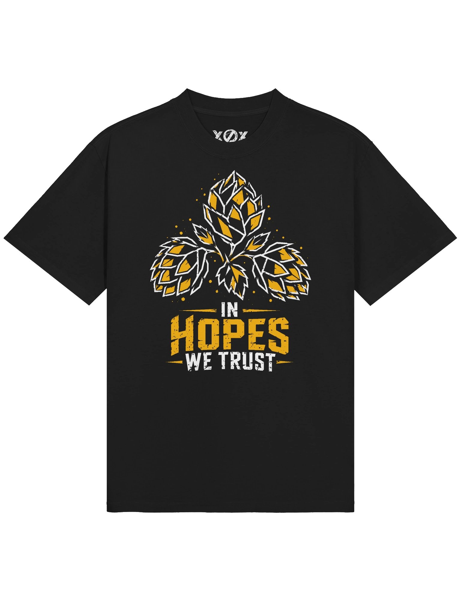 IN HOPES WE TRUST — Unisex Oversized Craft Beer T-Shirt product image (1)