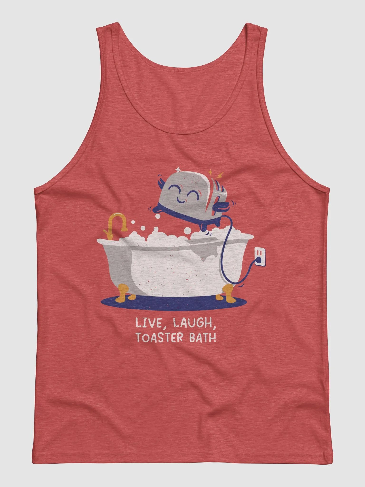 Live, Laugh, Toaster Bath Tank Top product image (1)