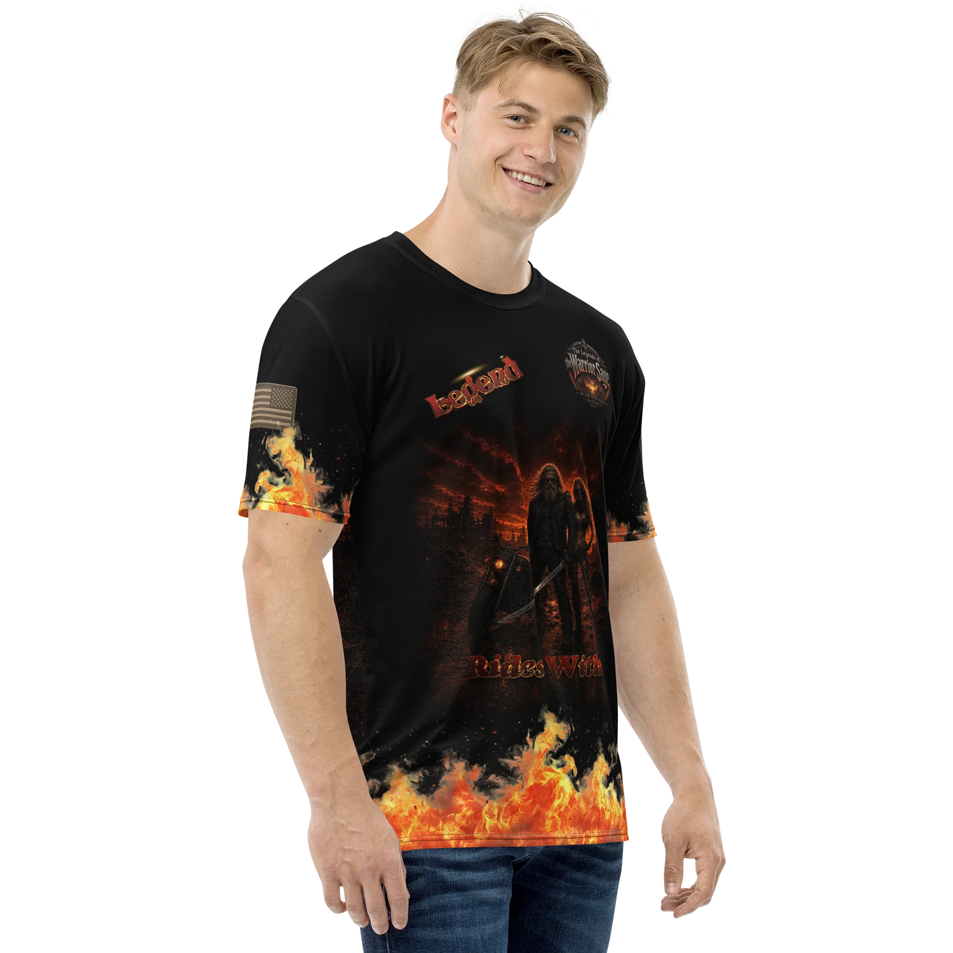 Legends of the Warrior Sage MötoGraffitti Tee product image (4)