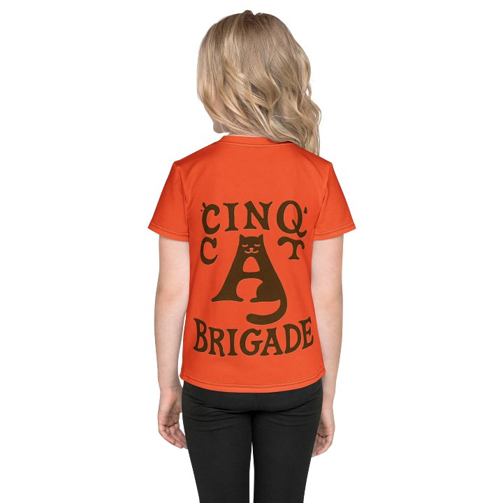 Orange kitty Adventure Kids T-Shirt product image (2)