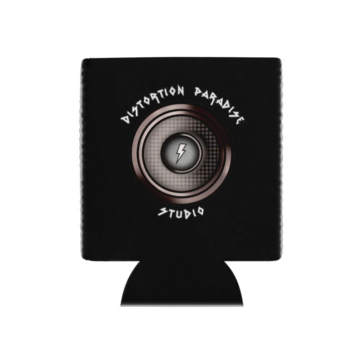 MegaRocker Horns Up Silver Logo Regular Can Cooler product image (2)