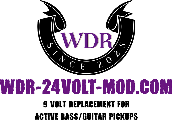 WDR-24Volt-Mod Active Guitar/Bass Booster For EMG & Fluence (Batteries Included) product image (2)