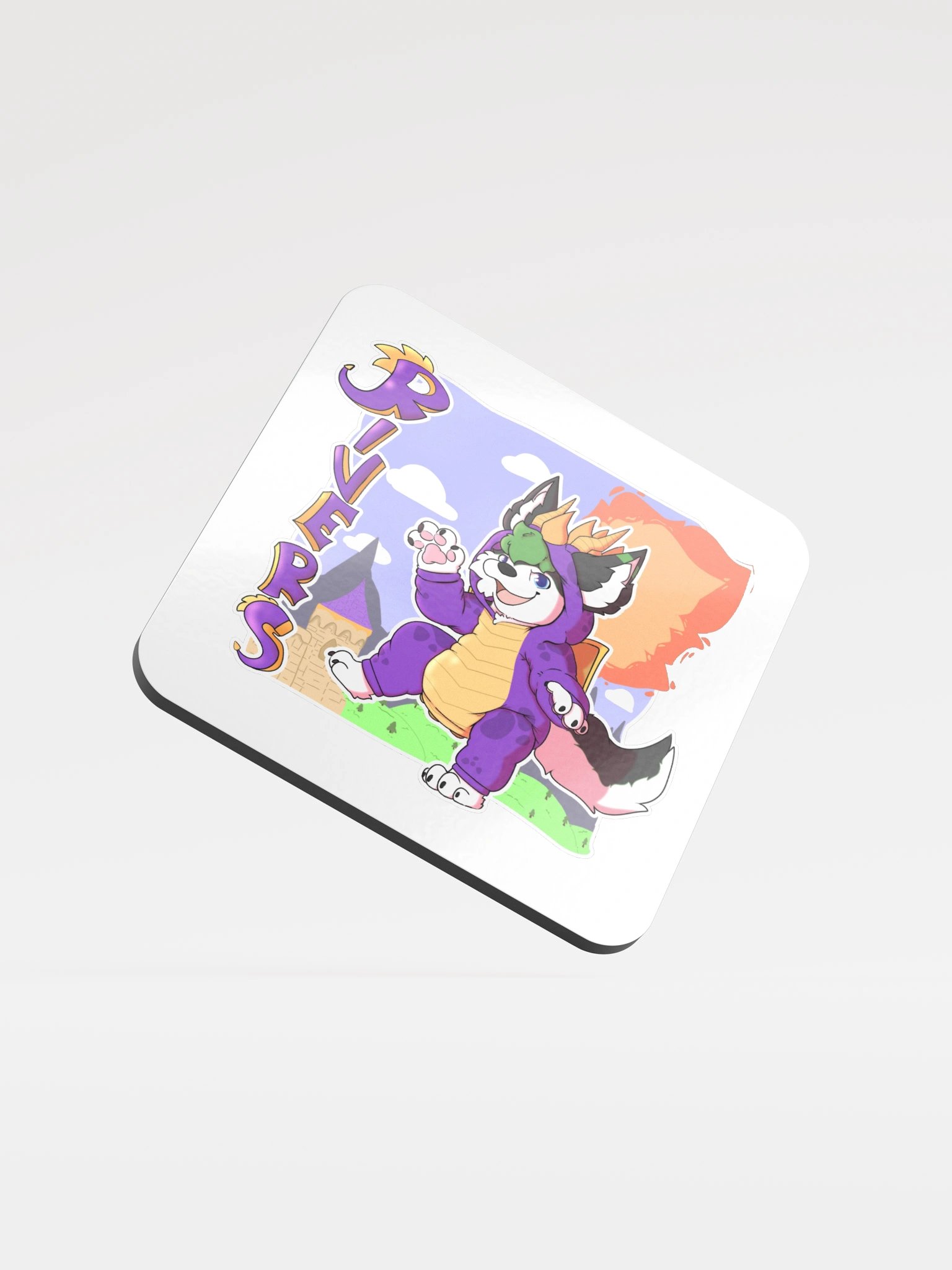 Puppy Spyro coaster product image (1)