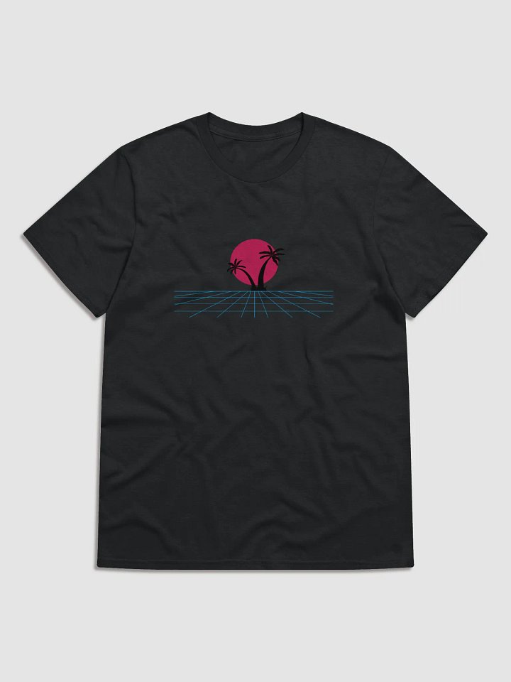 Retro Sunset Palm Trees T-Shirt product image (1)