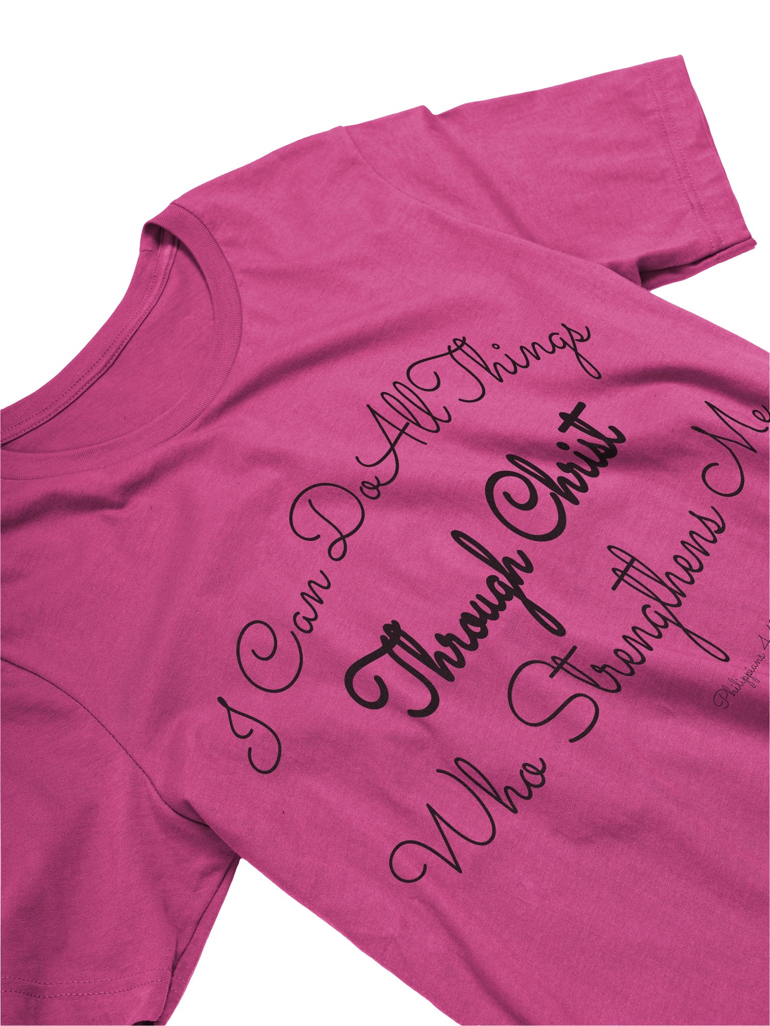 D2You I Can Do All Things Classic T Shirt -Front (unisex) product image (3)