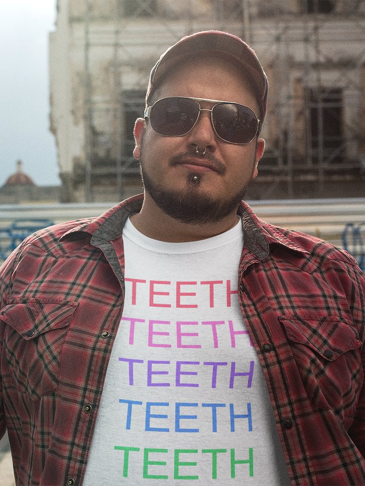 Maximum Teeth supersoft unisex t-shirt product image (1)