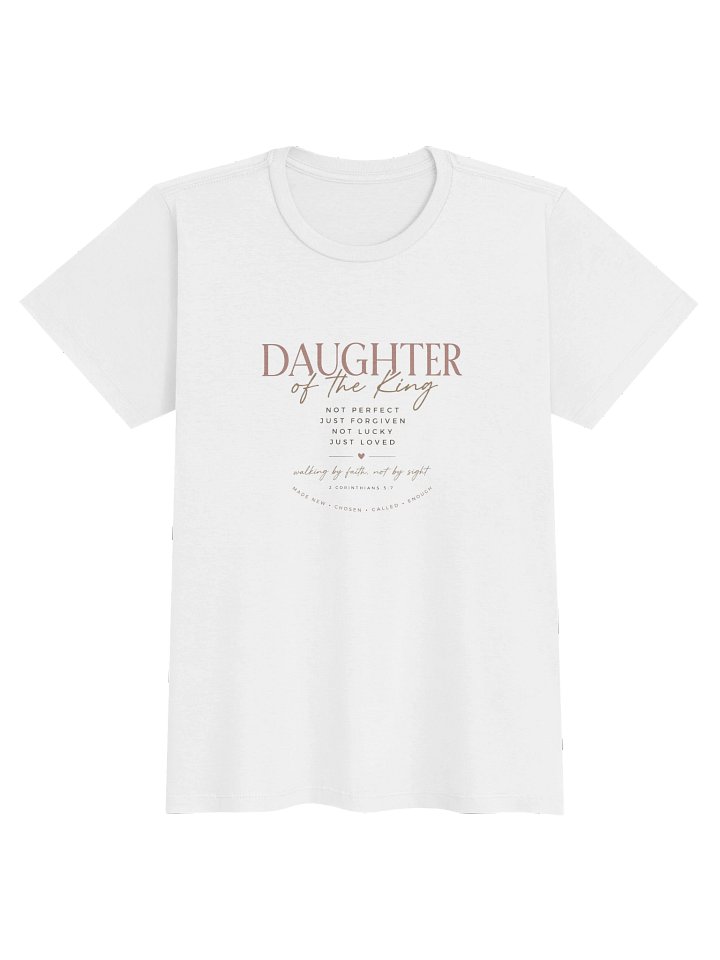 Daughter of the King Babydoll T product image (1)