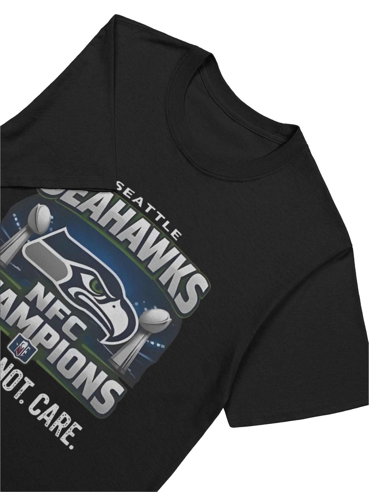 Seattle Seahawks We Did Not Care Statement Shirt – NFC Championship Tee product image (5)