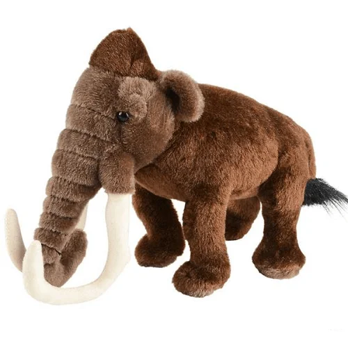 Cute 10" Wooly Mammoth Plush - Soft Stuffed Prehistoric Toy Gift product image (2)