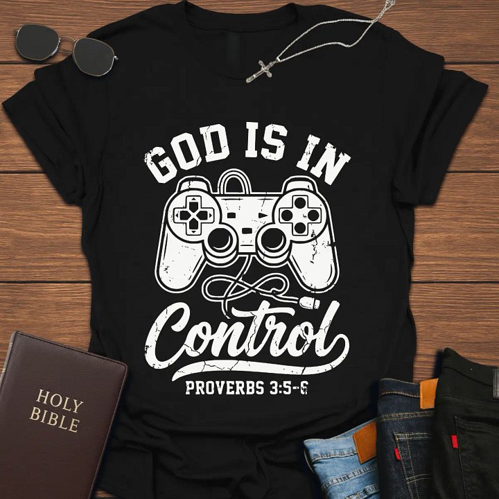 God Is In Control T-Shirt product image (1)