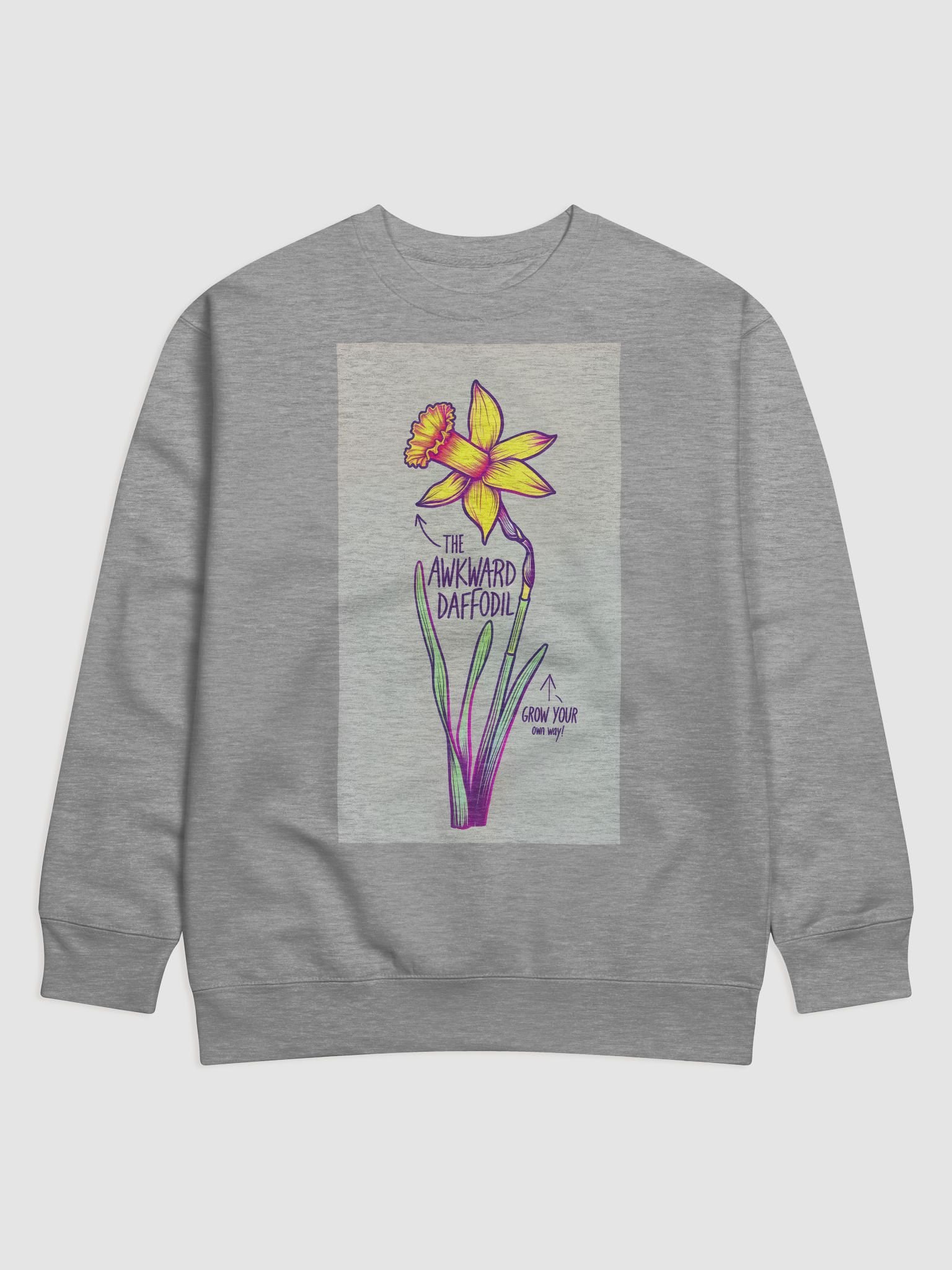 awkward daffodil sweatshirt product image (1)