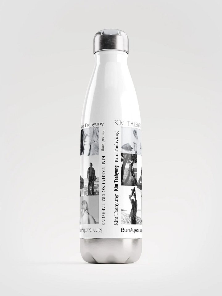 Kim Taehyung Stainless Steel Water Bottle product image (1)