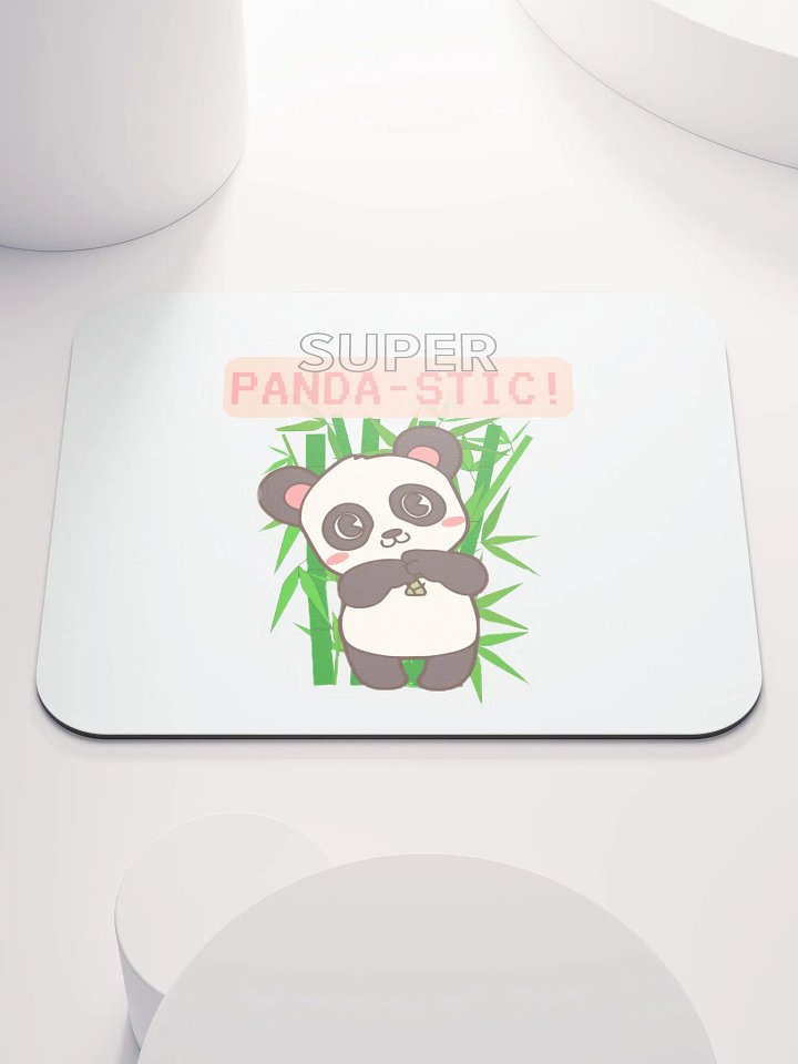Panda-stic Bamboo Mouse Pad product image (1)