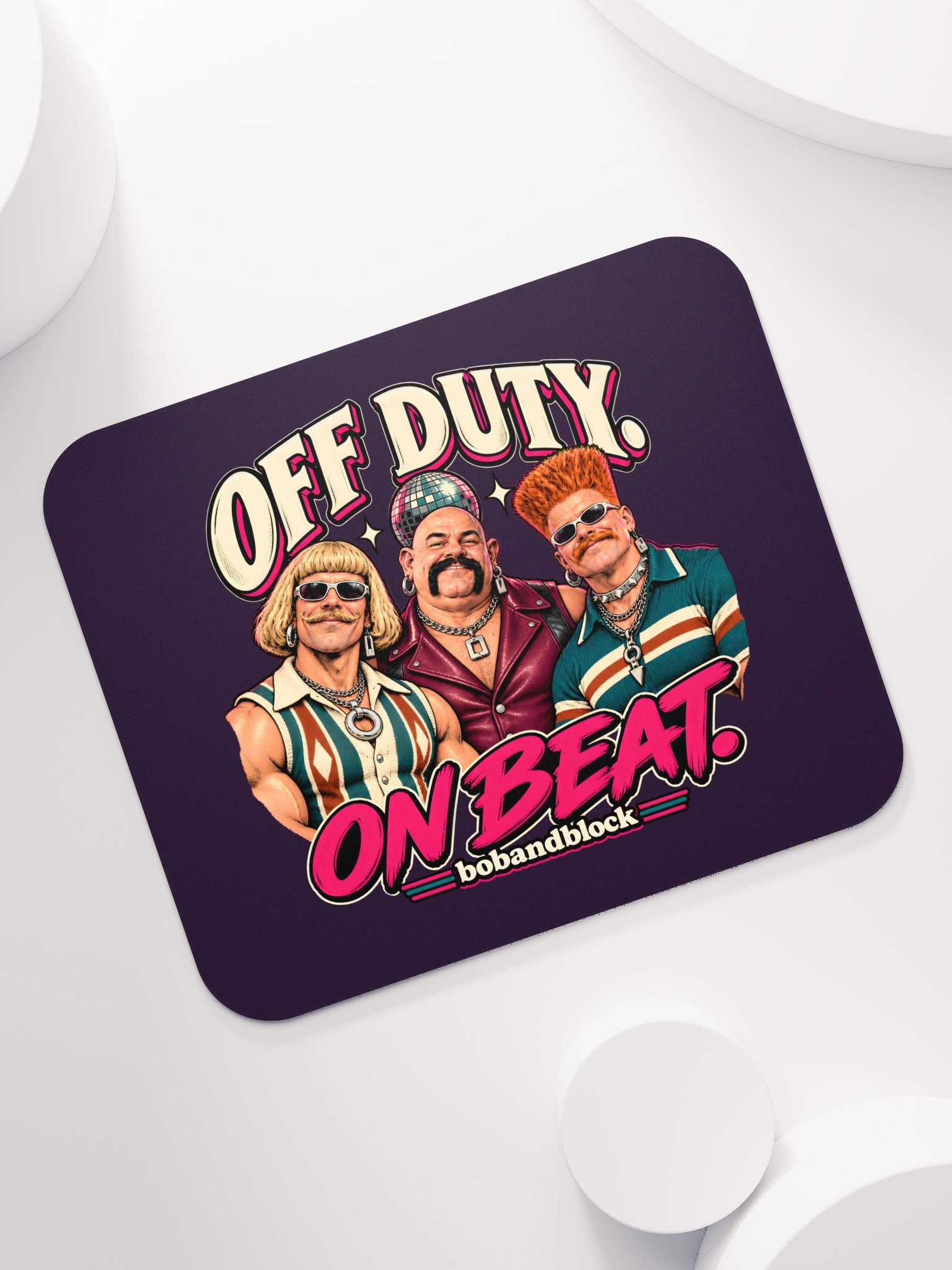 Off Duty / On Beat Mouse Pad product image (7)