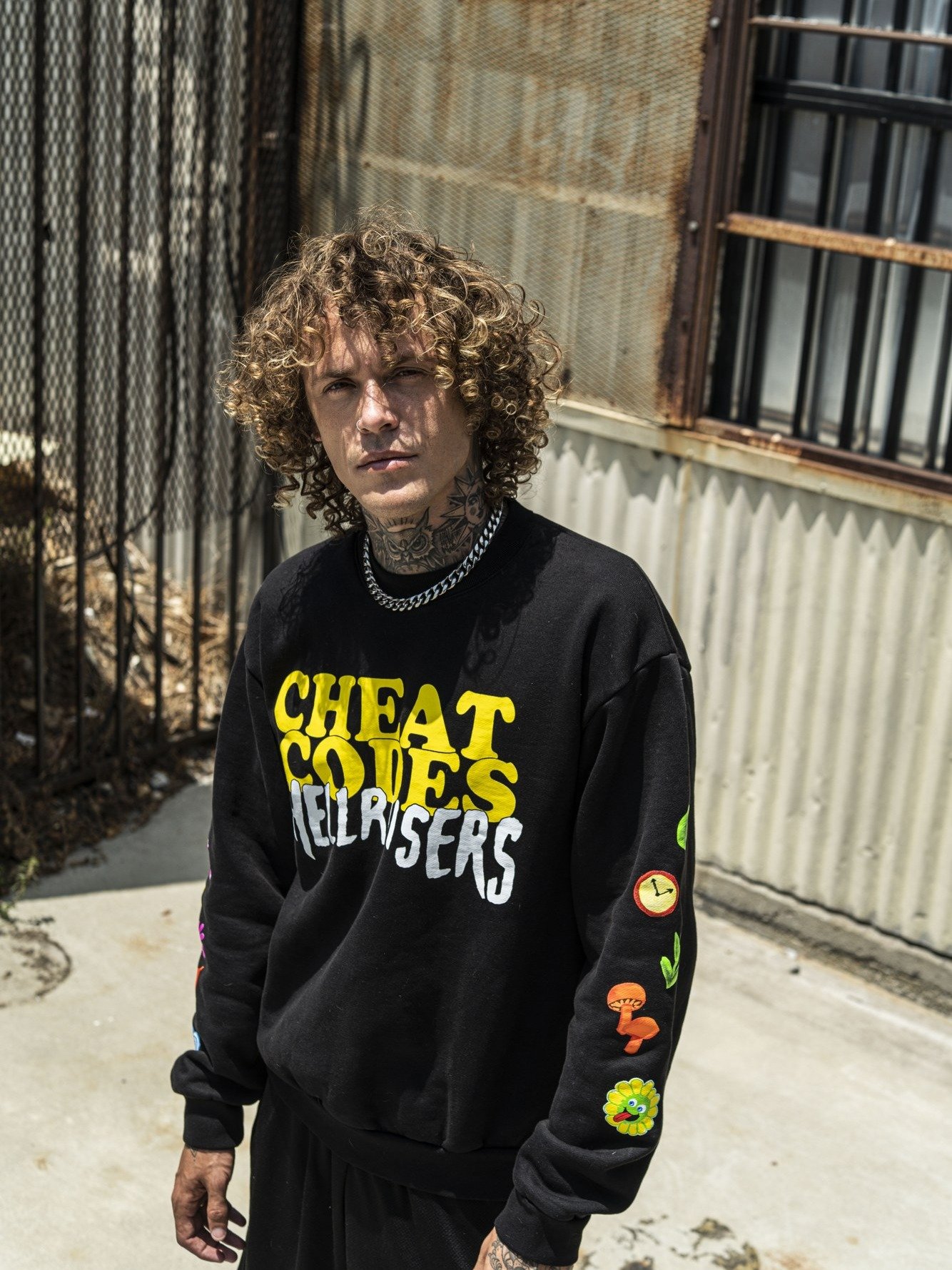 Cheat Codes Hellraisers Crewneck - Black product image (1)