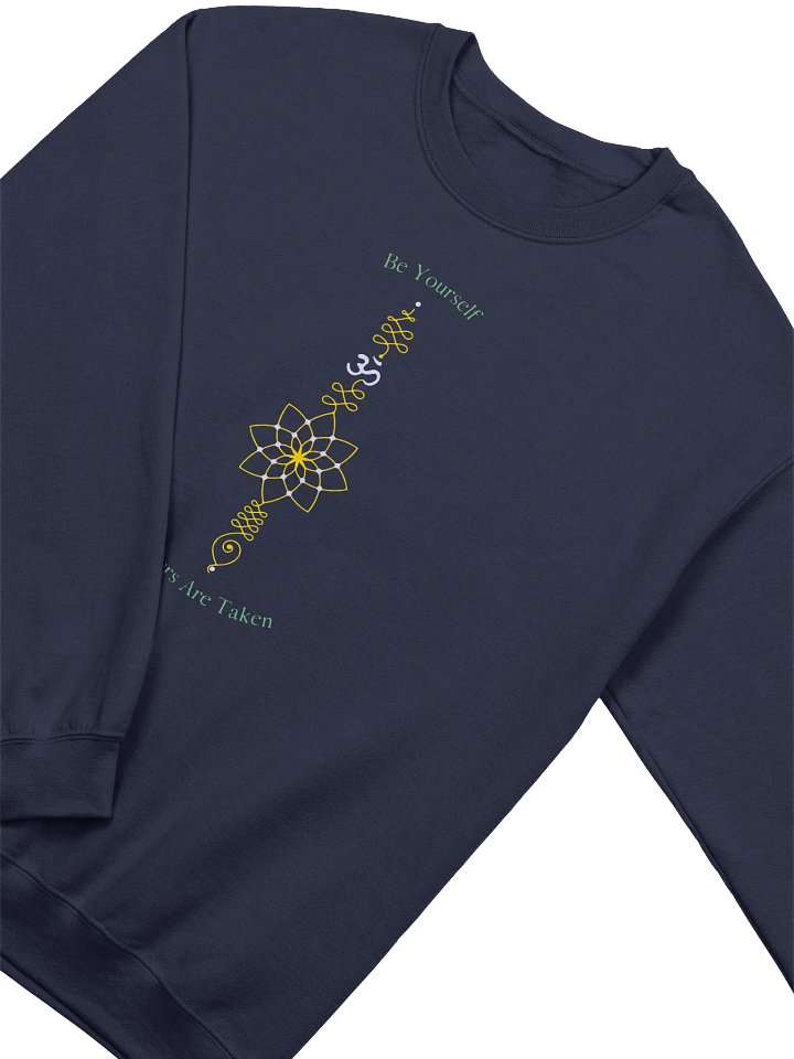 Be Yourself Others Are Taken Gold Geometric Sweatshirt product image (2)