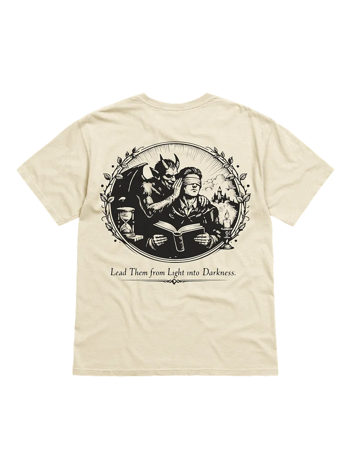 Blinded to the Light (Black on White/Color) (Back) product image (1)