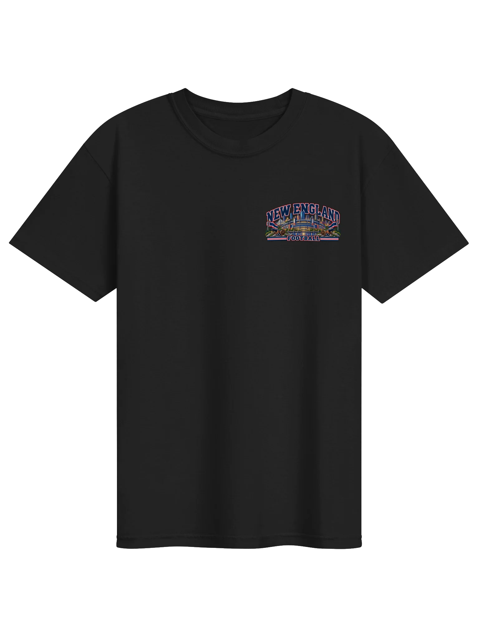 New England Football 2026 Animated Player Back Print T-Shirt product image (1)