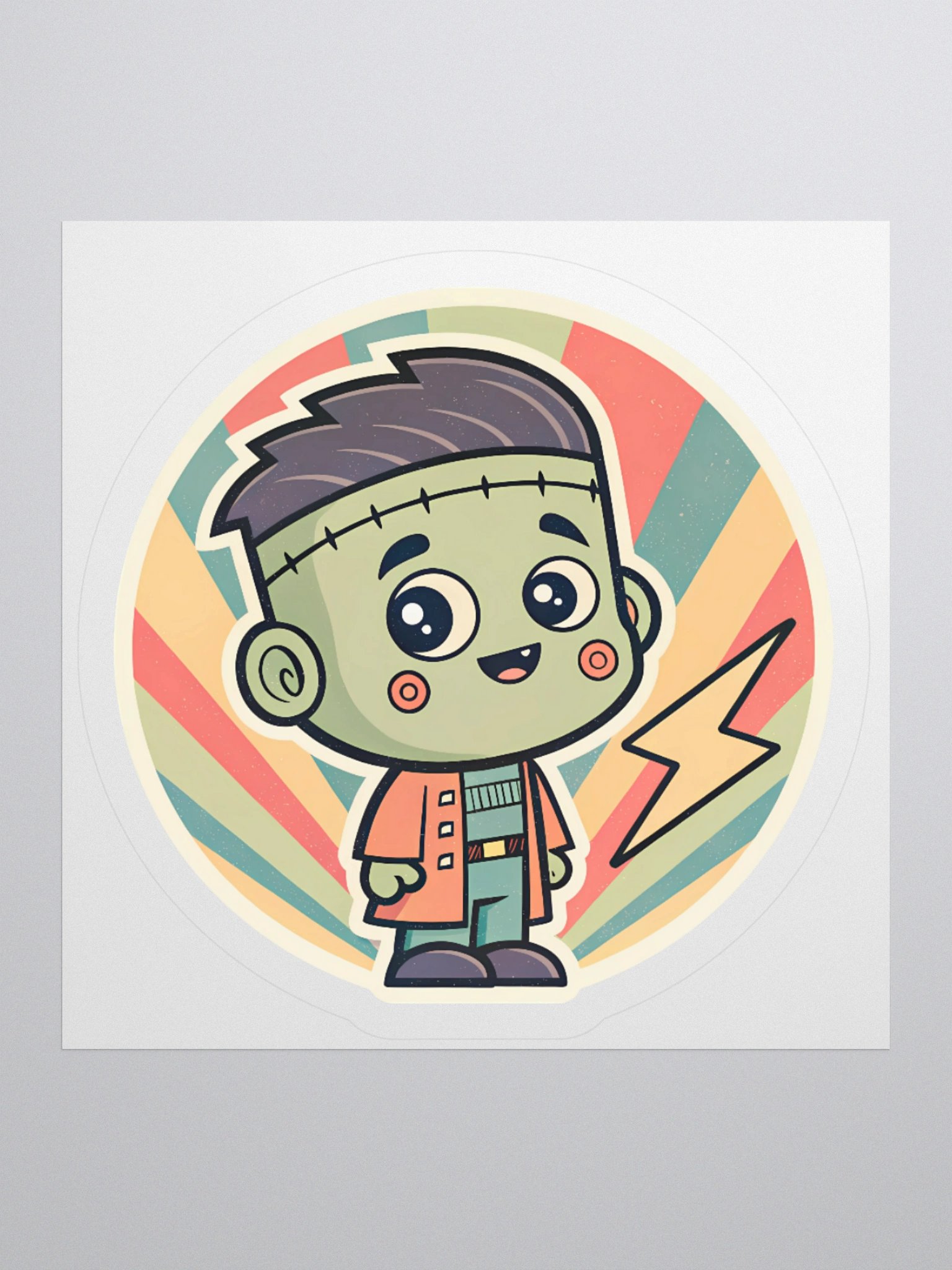 Electric Monster Kiss Cut Stickers product image (1)
