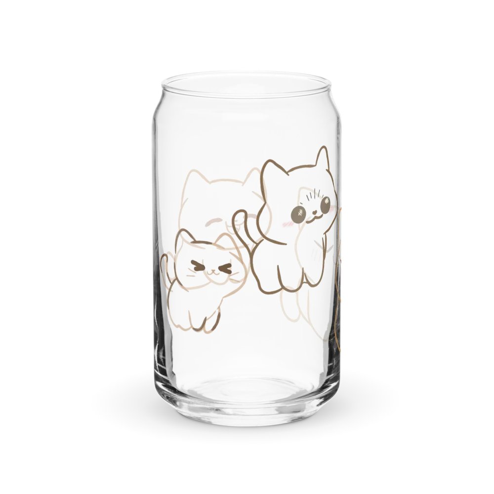 Cat Stack Can-Shaped Glass product image (3)