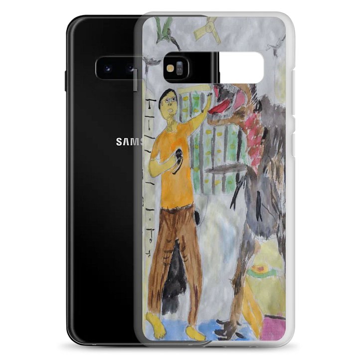 Clear Case for Samsung®： Me Vs T.rex product image (20)