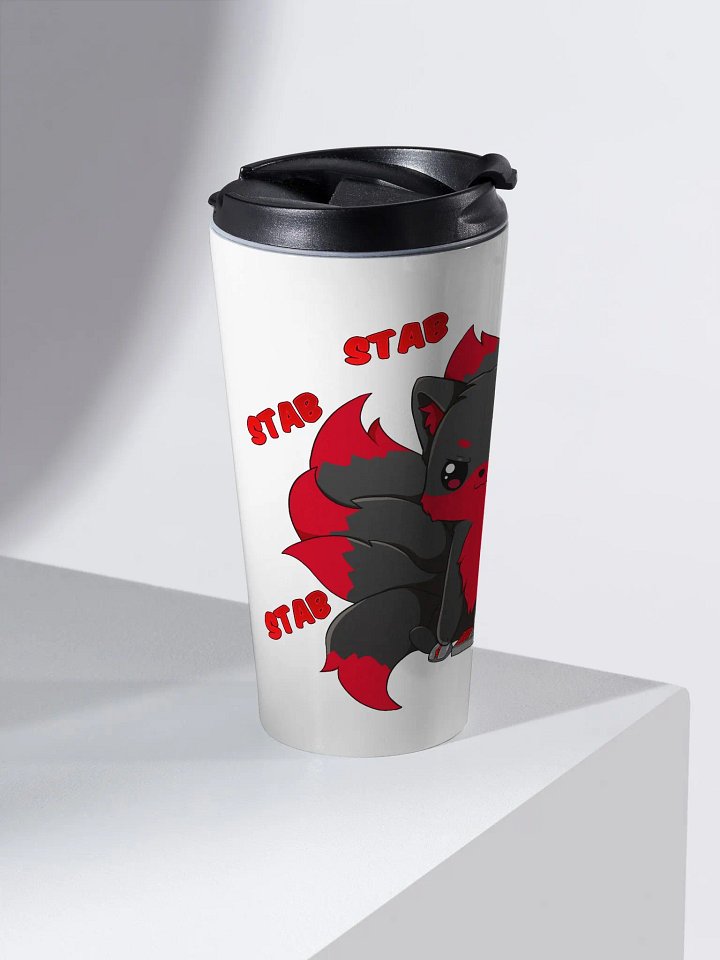 Nightblade Fox Stainless Steel Travel Mug product image (2)