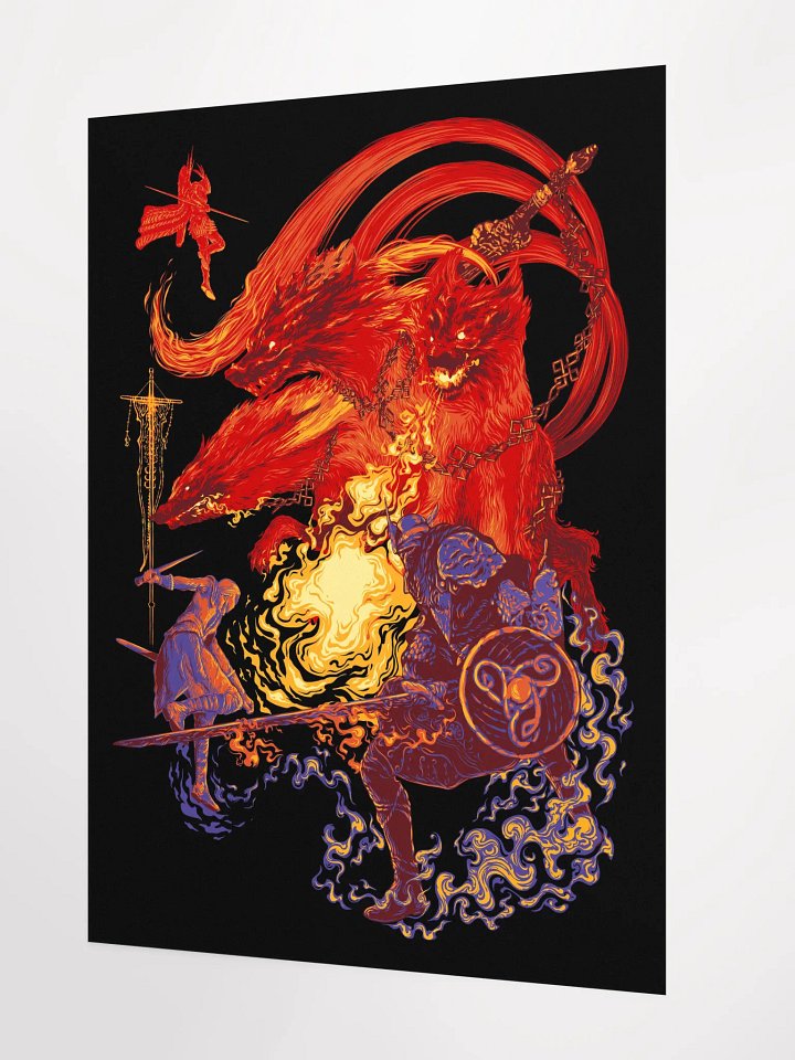 The Burning Howl — Wall Art product image (2)