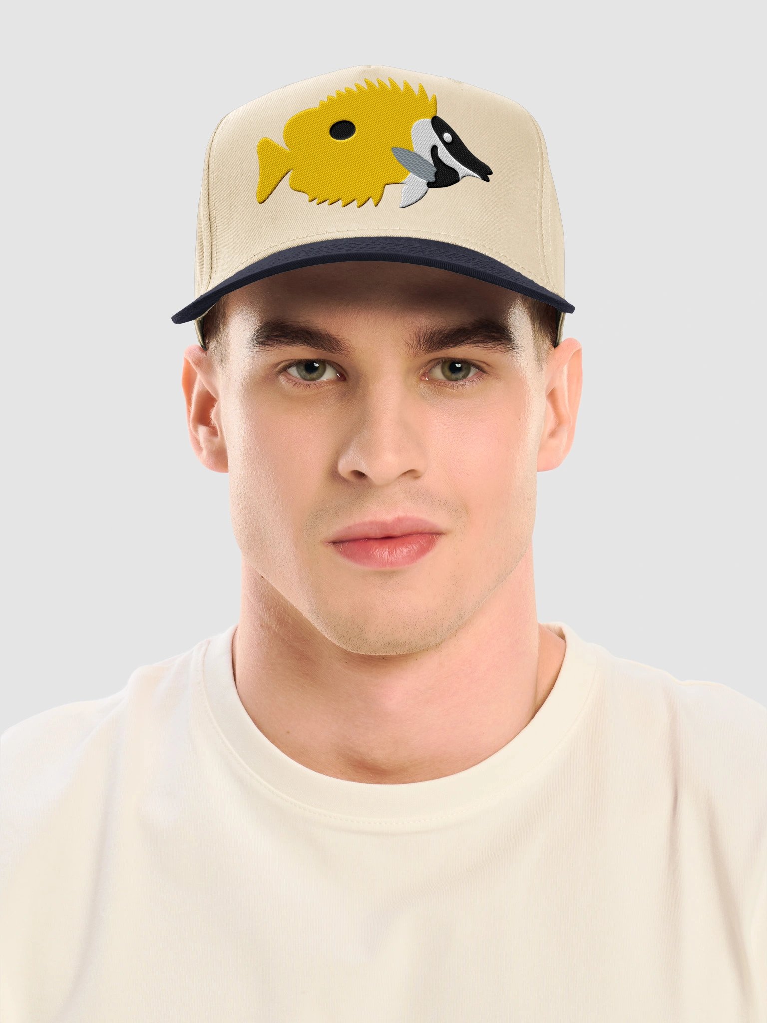 Foxface Rabbitfish Mid-Profile Baseball Cap (Embroidered) for Reef and Marine Aquarium Lovers product image (2)