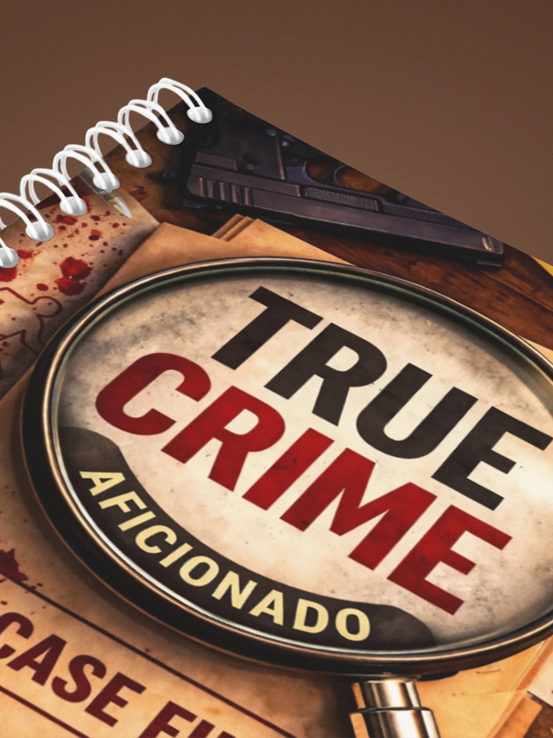 True Crime Aficionado Case File Notebook product image (6)