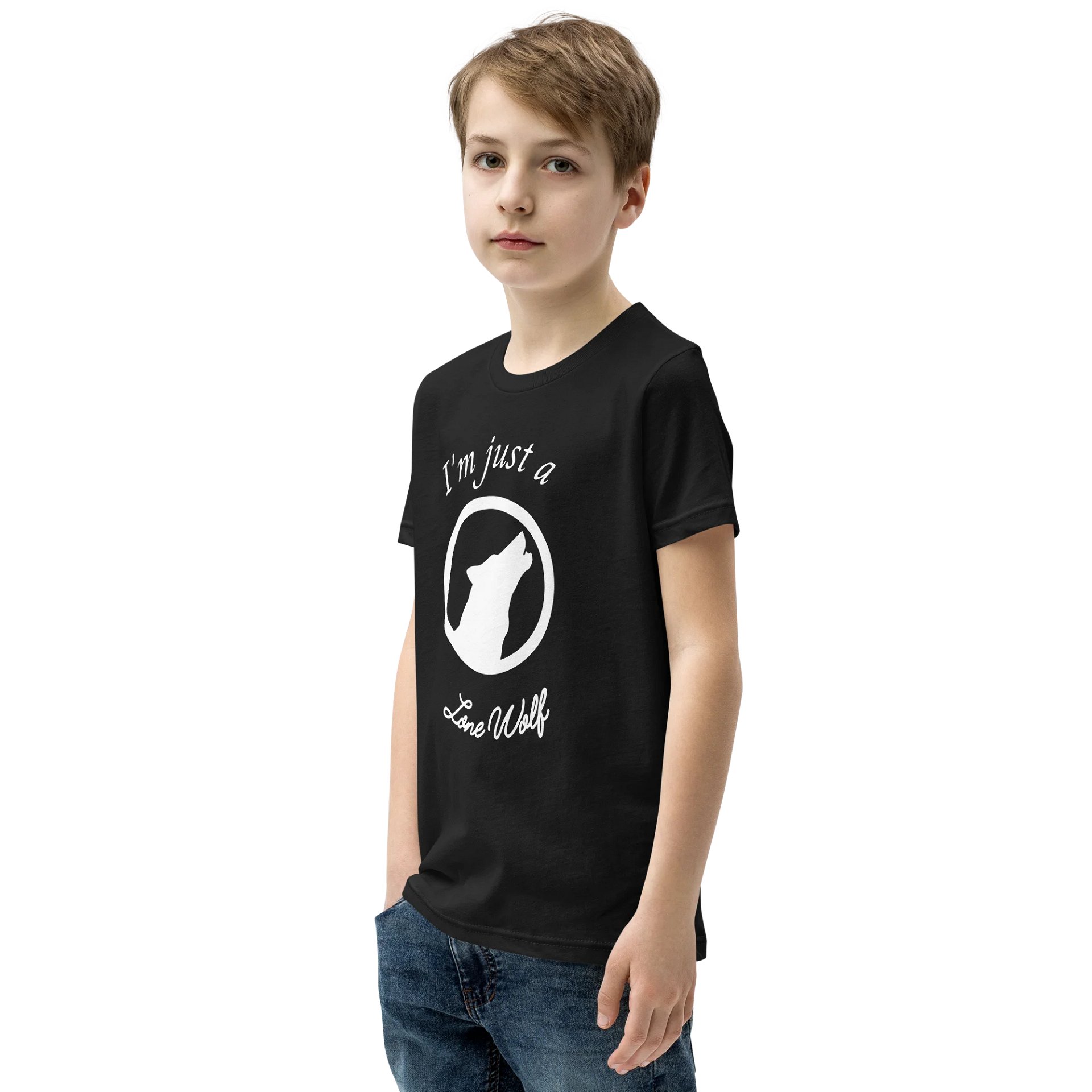 "Lone Wolf" Youth Tee product image (3)
