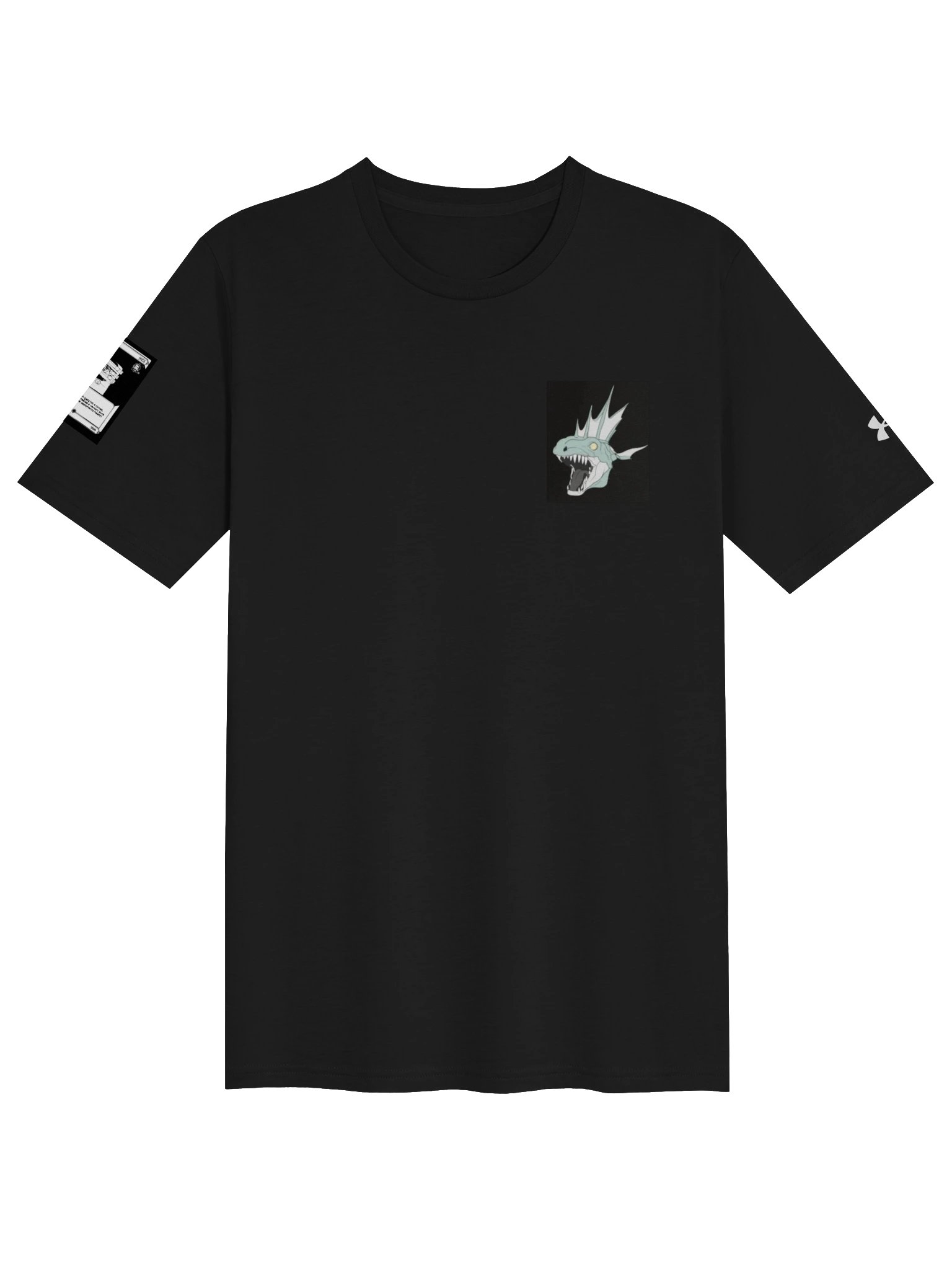 Leviathan Sea Dragon Under Armour Athletic T-Shirt | Jozef Kayembe | JWK JOJO STUDIO product image (1)