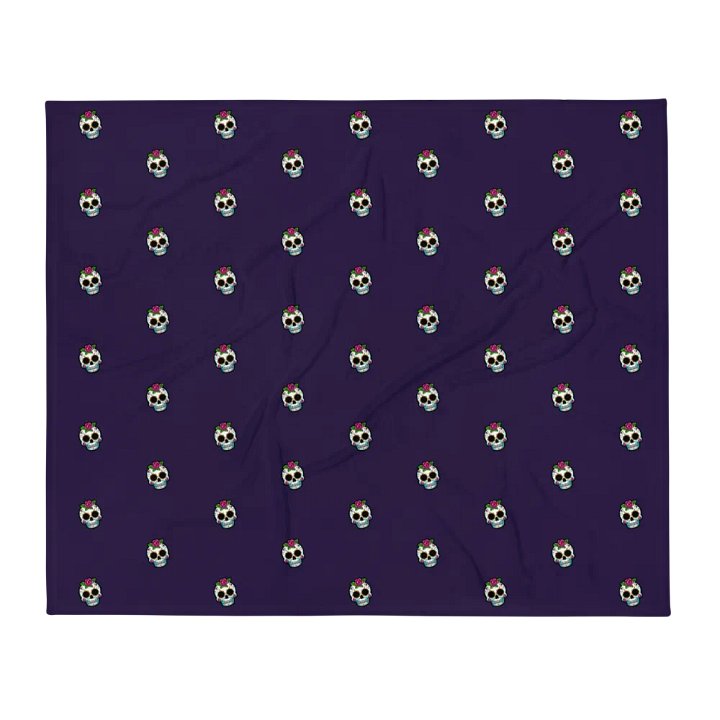 The Sugar Skull - Throw Blanket product image (1)