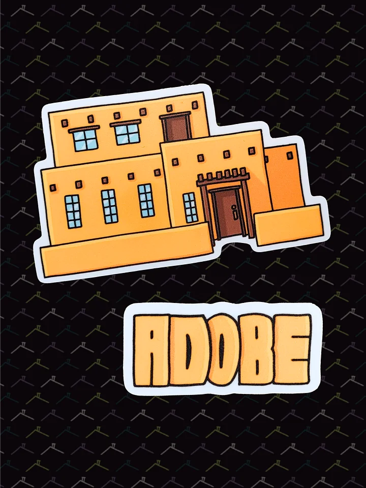 Adobe Silly Little House 10 Sticker Sheet product image (1)