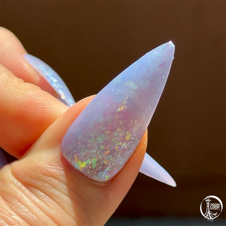 THIS FUTURE THEY FEAR - Luminous Blue Jelly Flakie Nail Polish product image (2)