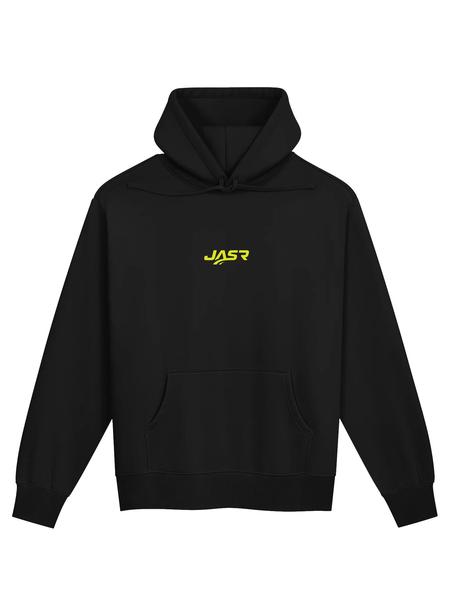 JASR Signature Hoodie in Black / Yellow product image (5)