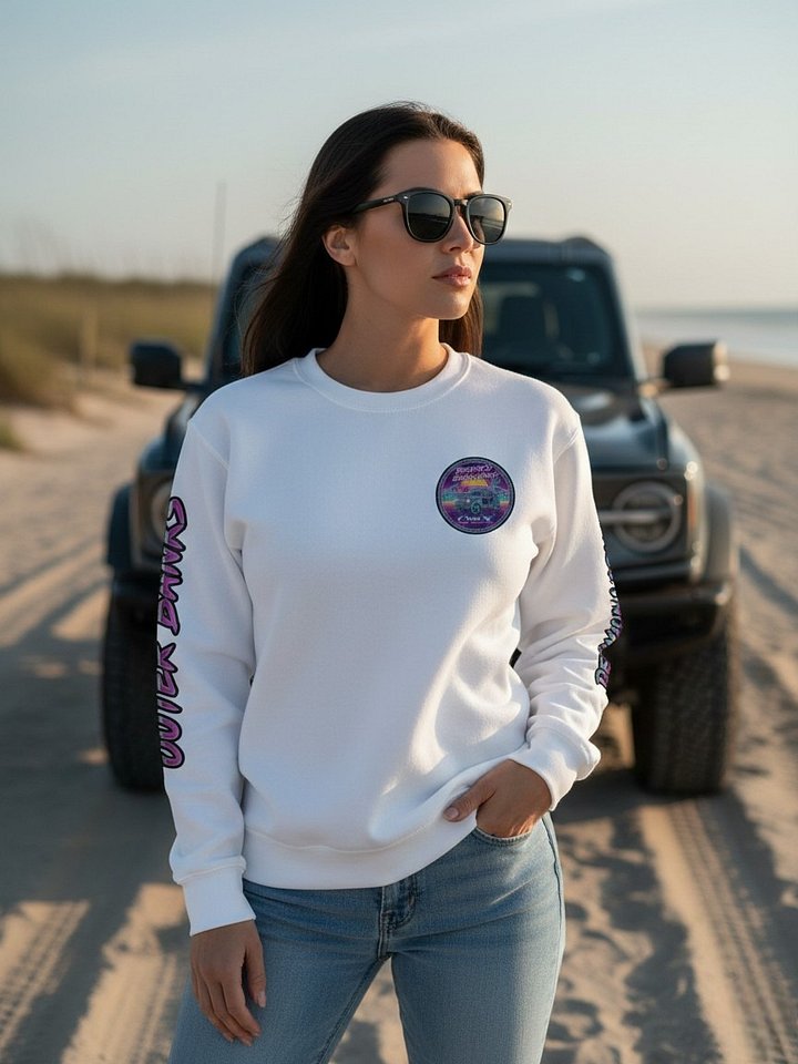 2026 Bronco Beach Bash OBX / Destination Bigfoot Bronco Collab Lane Seven Sweatshirt (Multiple Colors Available) product image (1)