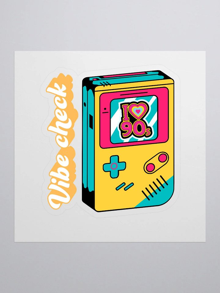 90s Vibe Check Stickers product image (1)