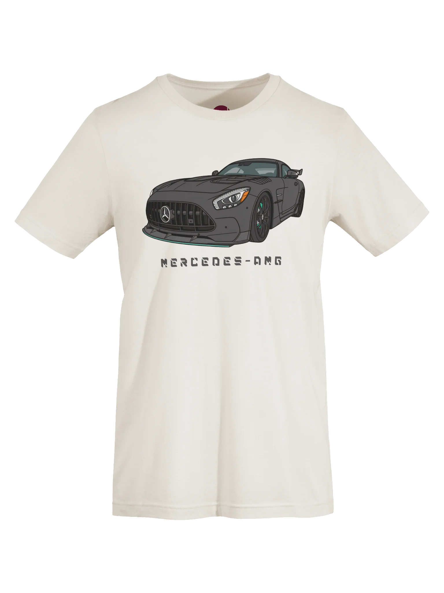 Black Mercedes-AMG GT T-Shirt (Retro, Sketch, Silhouette) product image (63)