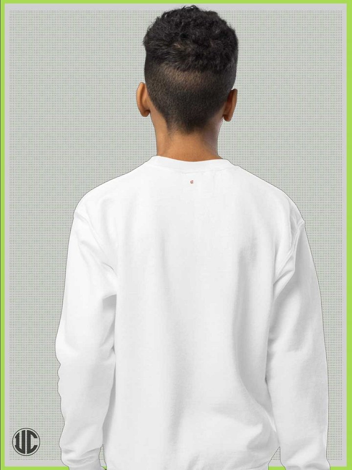 Kids Sweater | Cocoa Beach Crew Neck Sweatshirt | Surfer product image (6)