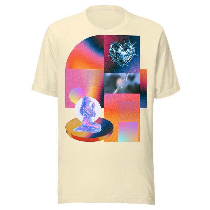 Neon Prayer Heart Collage Tee product image (1)