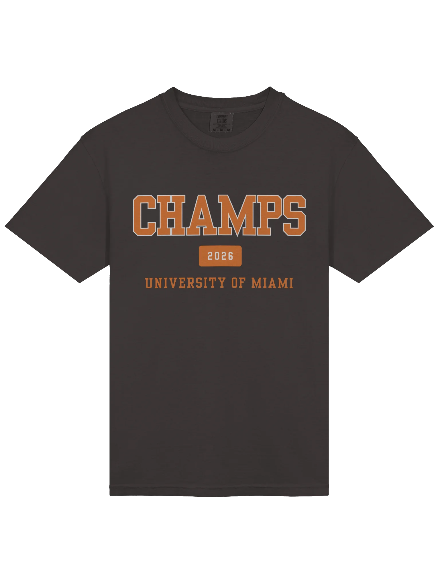 University of Miami Premium Heavyweight Crewneck T-Shirt product image (3)