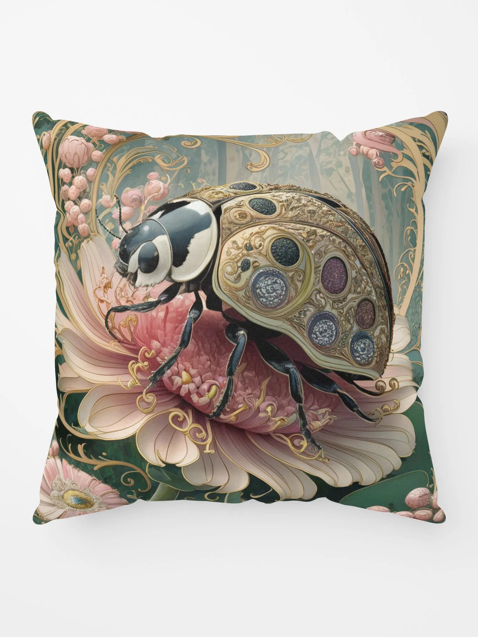 Luxury Beetle Fantasy Pillow product image (9)