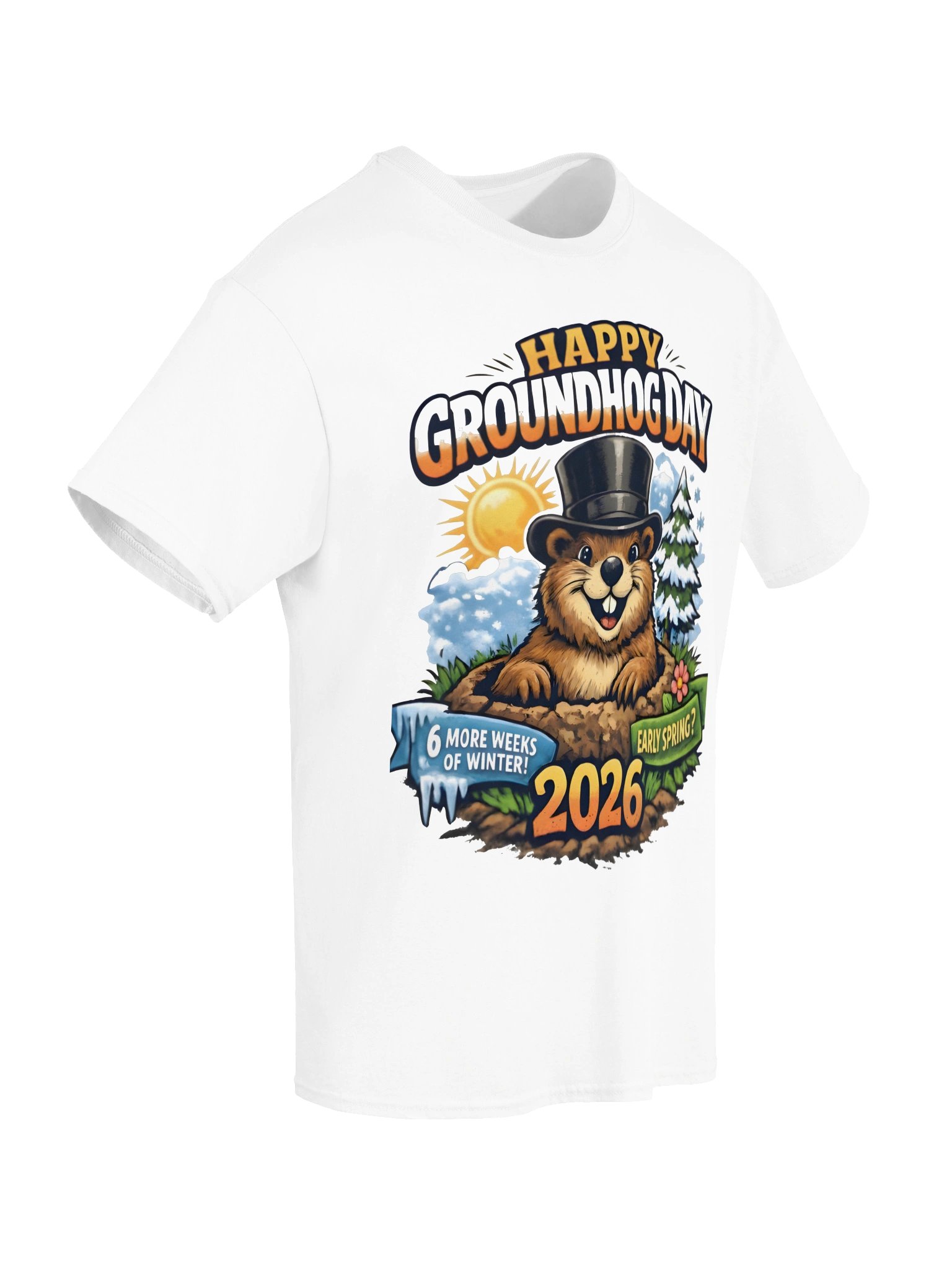 Happy Groundhog Day Winter/Spring Tee product image (6)
