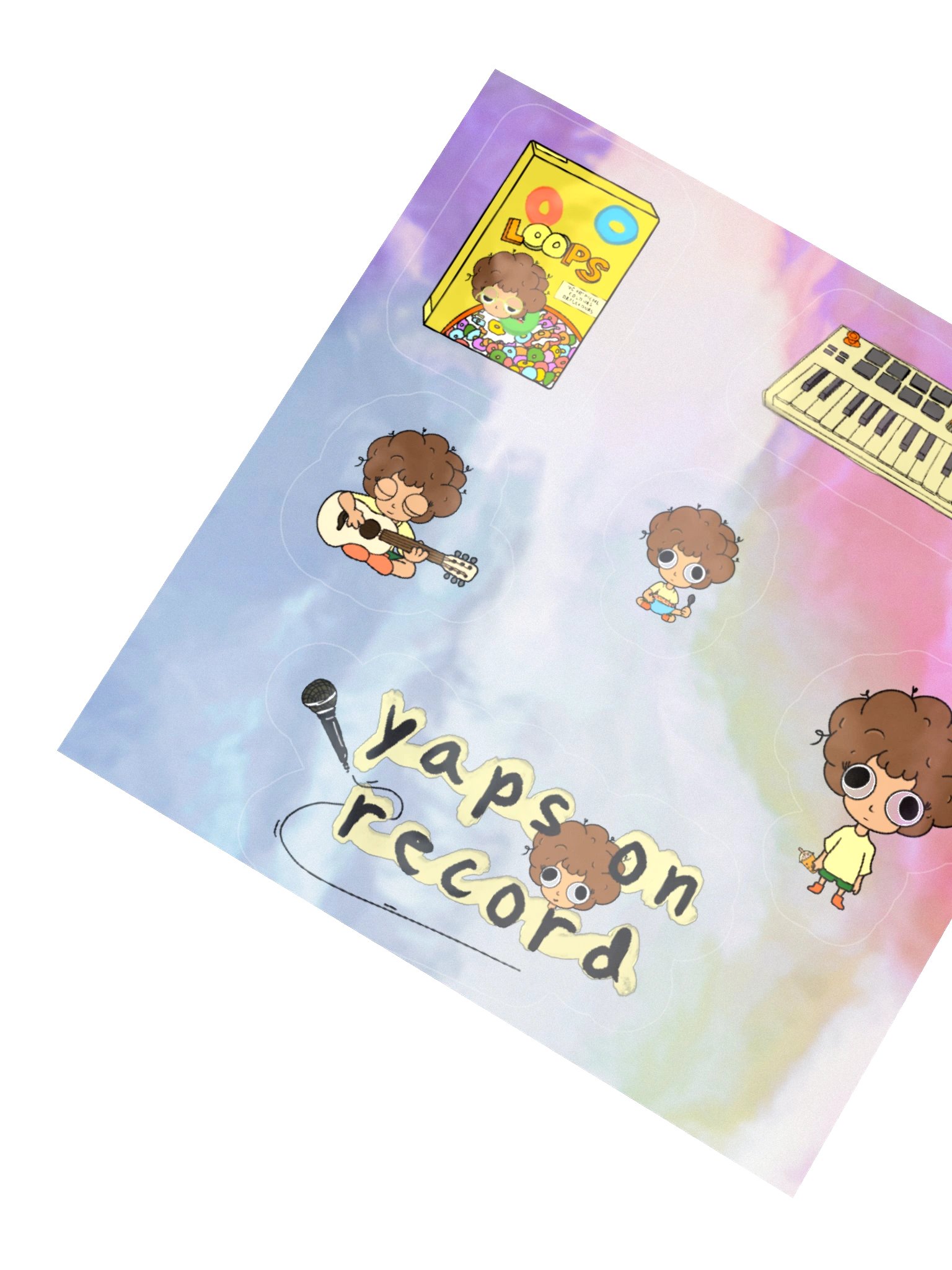 Yaps On Record Stickers alternate 1