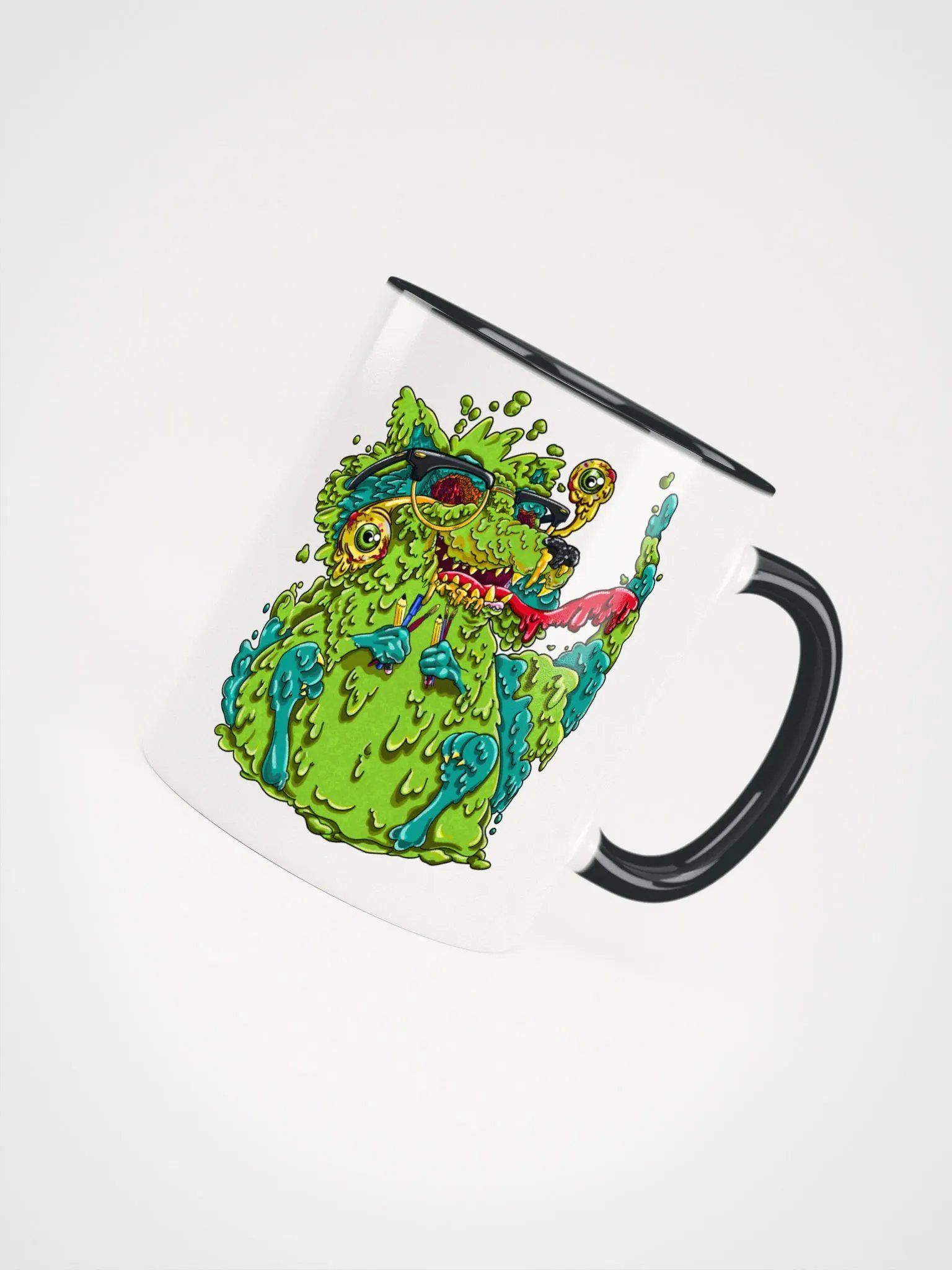 Booger Magic: Ceramic Mug with Color Inside product image (4)